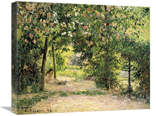 Global Gallery GCS-282668-22-142 22 in. The Garden in Springtime at Er