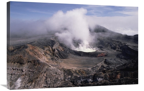 Global Gallery GCS-452896-2436-142 24 x 36 in. Sulphur Pool & Crater&#