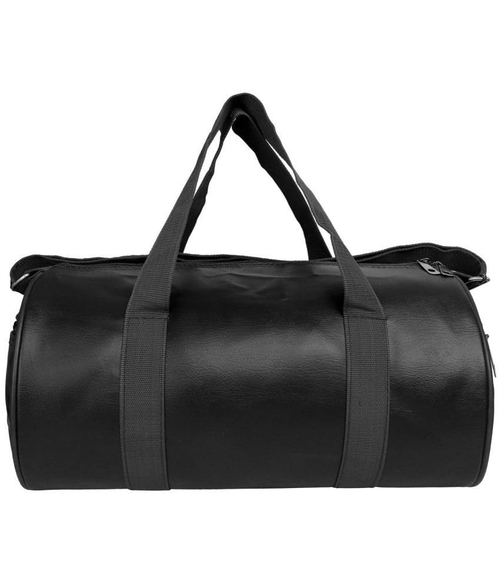 Duffel Shoulder Gym Bag - PU Leather Easy to Carry