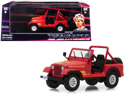 1983 Jeep CJ-7 Renegade Red (Sarah Connor\'s) \The Terminator\" (1984)