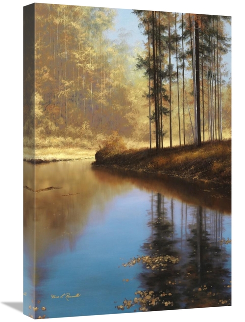 Global Gallery GCS-460074-1624-142 16 x 24 in. Golden Reflections Art 