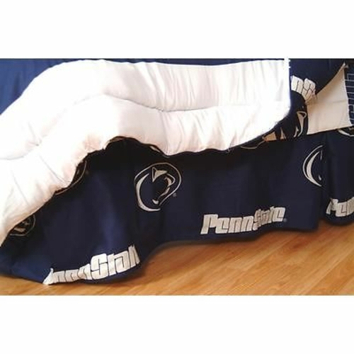 Comfy Feet PSUDRFL Penn State Printed Dust Ruffle Full