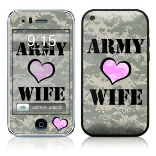 DecalGirl AIP3-ARMYWIFE DecalGirl iPhone 3G Skin - Army Wife