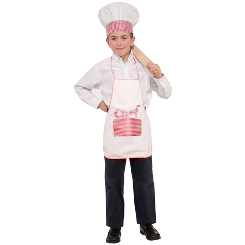 Forum Novelties 272319 Chef Hat & Apron Child Set - One Size