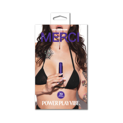 Merci Power Play with Silicone Grip Ring Violet