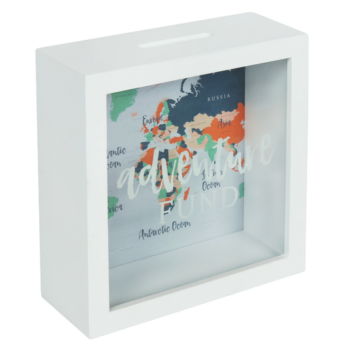 Adventure Awaits Fund Money Box