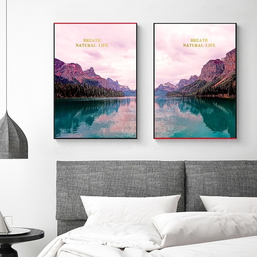 Scenery Mountain Painting Home Decor