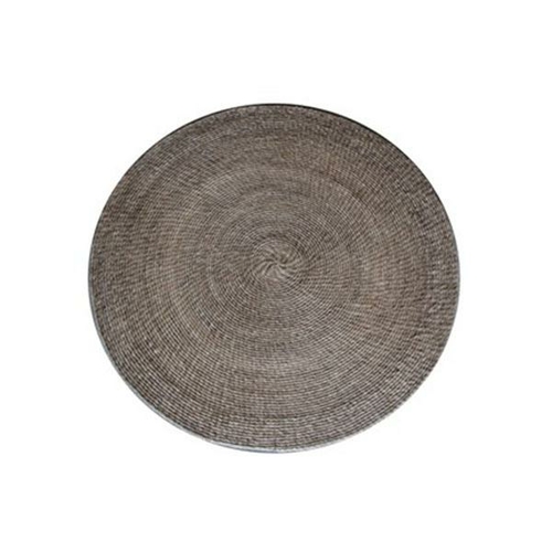 Cebu Round Rug Antique Abaca Rug