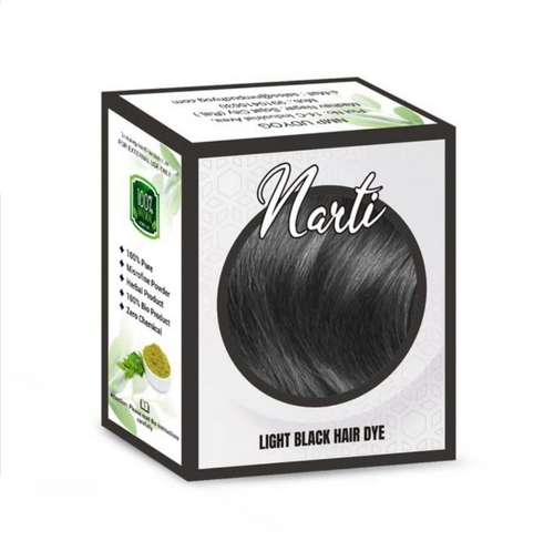 Narti light black henna for hair color 60GM