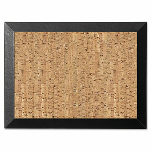 Mastervision Natural Cork Bulletin Board  36x24  Cork/Black