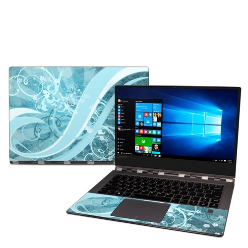 DecalGirl LY920-FLOR-BLU Lenovo Yoga 920 Skin - Flores Agua