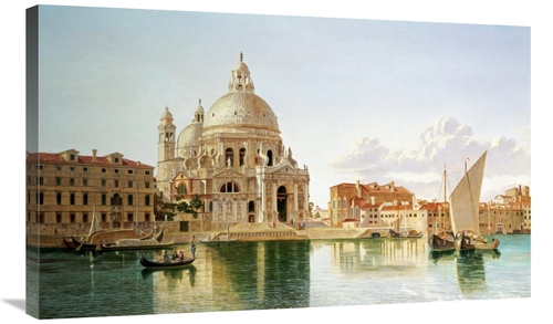 Global Gallery GCS-267807-36-142 36 in. The Santa Maria Della Salute&#