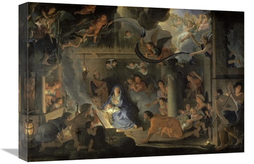 Global Gallery GCS-282348-22-142 22 in. Adoration of the Shepherds Art