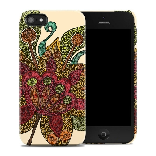 DecalGirl AIPSECC-SPRFLWR Apple iPhone SE Clip Case - Spring Flower