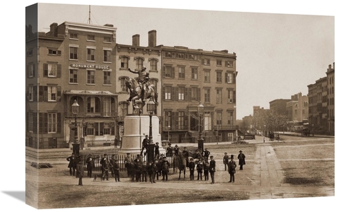 Global Gallery GCS-455348-22-142 22 in. 14th Street with Union Square 