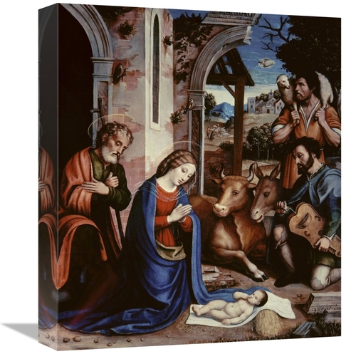 Global Gallery GCS-282798-16-142 16 in. The Holy Family Art Print - An