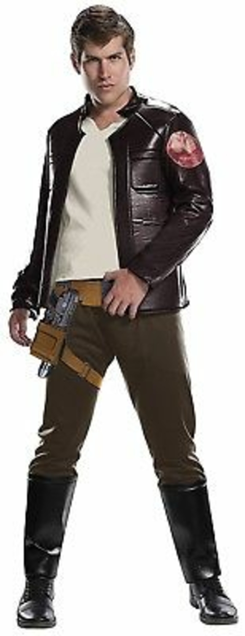 MorrisCostume RU820699XL Poe Dameron Deluxe Extra Large - Multicolor