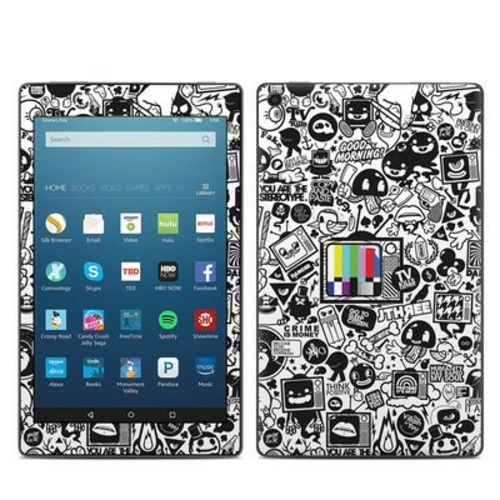 DecalGirl AKHD87-TVKILLS Amazon Kindle Fire HD8 2017 Skin - TV Kills E