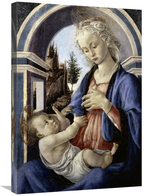 Global Gallery GCS-276813-30-142 30 in. Virgin & Child Art Print - San