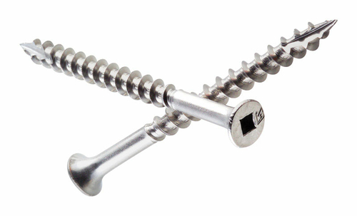 Stallion 5007756 No. 10 x 3 in. Square Bugle Head Stainless Steel Deck