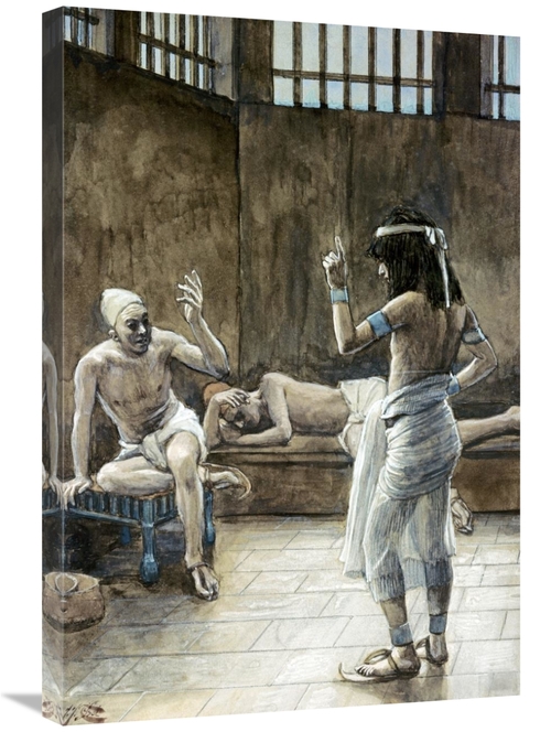 Global Gallery GCS-280383-30-142 30 in. Joseph Interprets the Dreams W