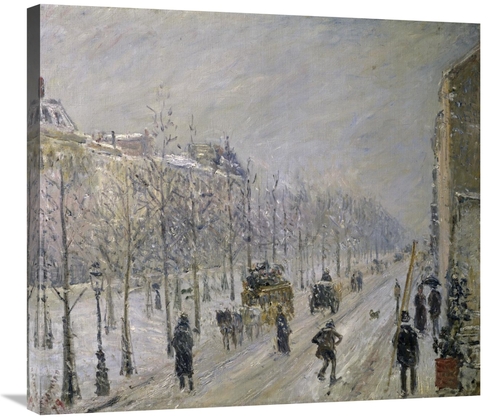 Global Gallery GCS-279436-30-142 30 in. The Effect of Snow on the Boul