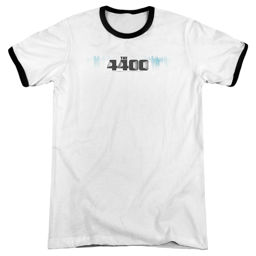 Trevco CBS190-AR-5 4400 & The 4400 Logo Adult Ringer Cotton T-Shirt&#4