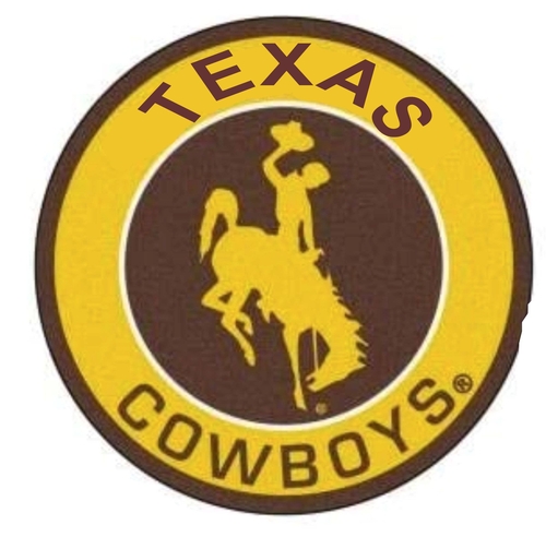 3 Inch Cloth Patch Texas Cowboys