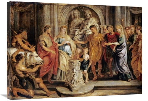 Global Gallery GCS-267157-36-142 36 in. The Marriages of Constantine &