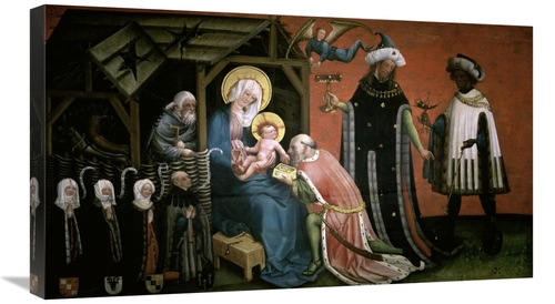 Global Gallery GCS-278439-30-142 30 in. Adoration of the Magi Art Prin