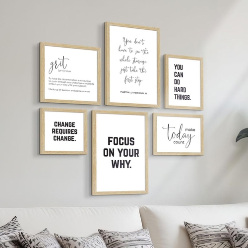 Motivational Quotes Wall Frames For Home Decoration, Inspiring Quotes