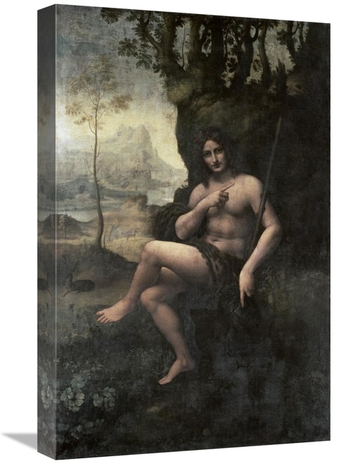 Global Gallery GCS-280164-22-142 22 in. Bacchus Art Print - Leonardo D