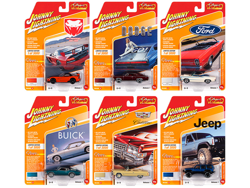 Classic Gold 2020 Release 1, Set A of 6 Cars Limited Edition to 3,000