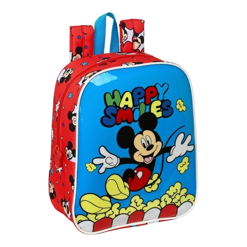 School Bag Mickey Mouse Clubhouse Happy smiles Red Blue