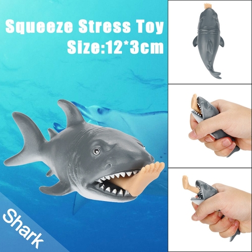 New 12cm Funny Shark squishy toy squishy Ball