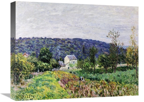 Global Gallery GCS-267308-22-142 22 in. Hills Surrounding Paris Art Pr