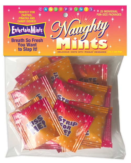 Naughty Mints - 25 Individual Fun Size  Packages