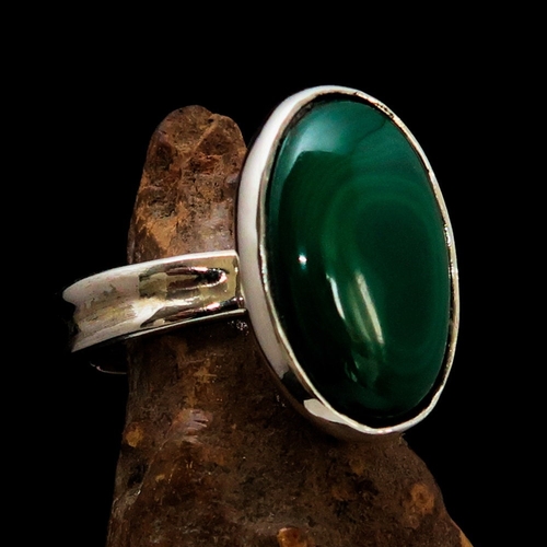 Green Malachite Ring, handmade silver ring, unique silver ring,