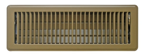 Greystone C150MB04X14 Floor Register  Brown - 4 x 14 in.
