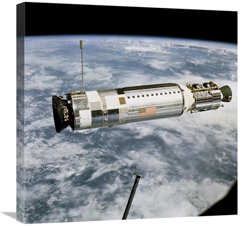 Global Gallery GCS-393575-2424-142 24 x 24 in. Agena Target Docking Ve