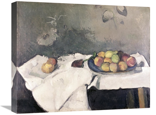 Global Gallery GCS-277058-22-142 22 in. Plate of Peaches Art Print - P