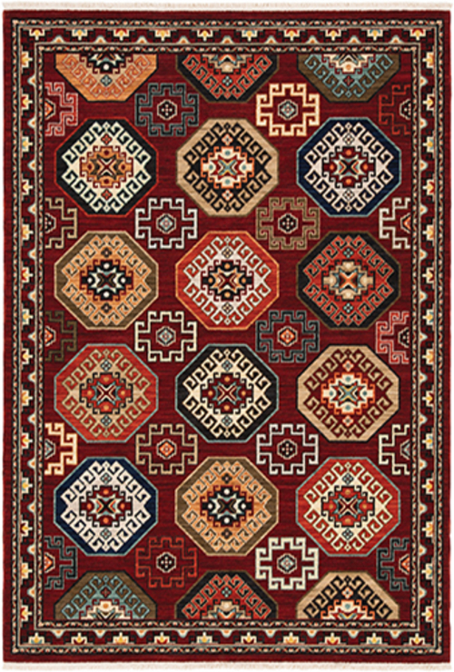 Oriental Weavers L091R6160235ST 5 ft. 3 in. x 7 ft. 6 in. Lilihan 091R