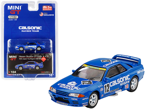 Nissan Skyline GT-R (R32) Gr. A RHD (Right Hand Drive) #12 \Calsonic\"