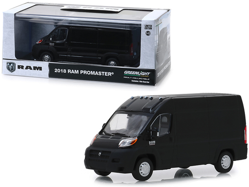 2018 RAM ProMaster 2500 Cargo Van High Roof Brilliant Black 1/43