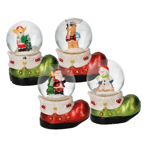 Christmas bauble House of Seasons Decorative Figure Ball 6,5 x 4,5 x 6