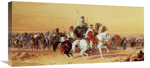 Global Gallery GCS-266532-30-142 30 in. An Arab Caravan Art Print - Jo