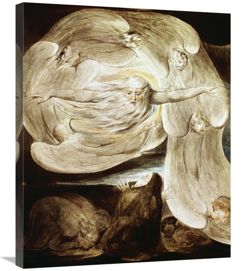 Global Gallery GCS-281722-30-142 30 in. Job & the Whirlwind Art Print 