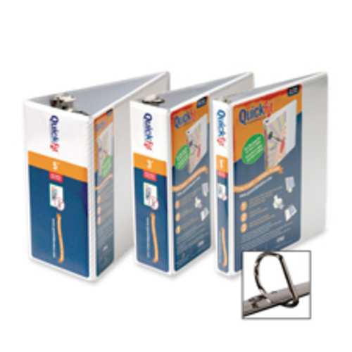 Stride- Inc. STW87020 Quick Fit Binder- D-Ring- 1-.50in.- 11-.25in.x11