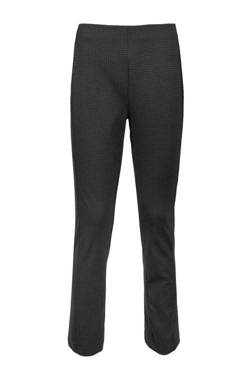 Jones New York Mid Waist Houndstooth Pattern Rayon Pants