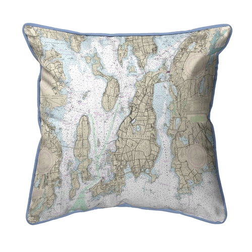 Betsy Drake SN13221NP 11 x 14 in. Narragansett Bay, RI Nautical Ma